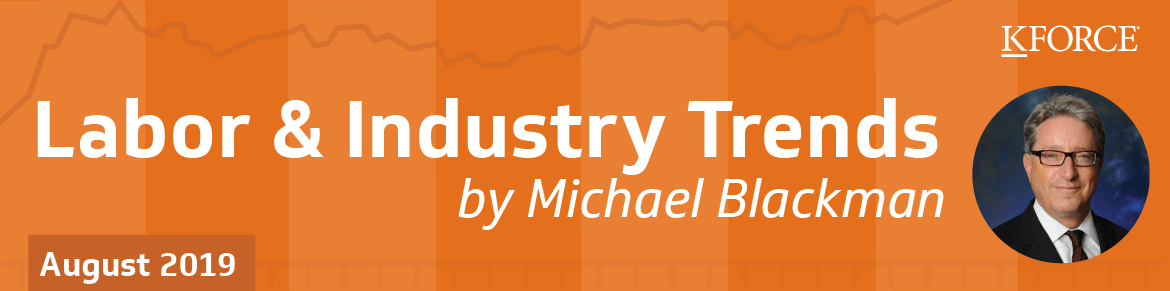 Labor and Industry Trends August 2019