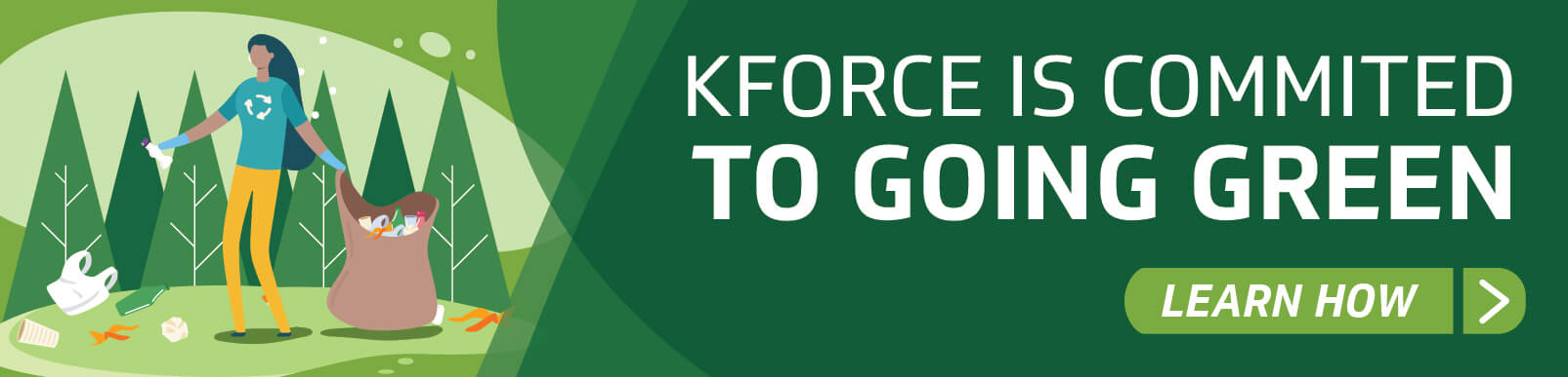 Kforce is Committed to Going Green