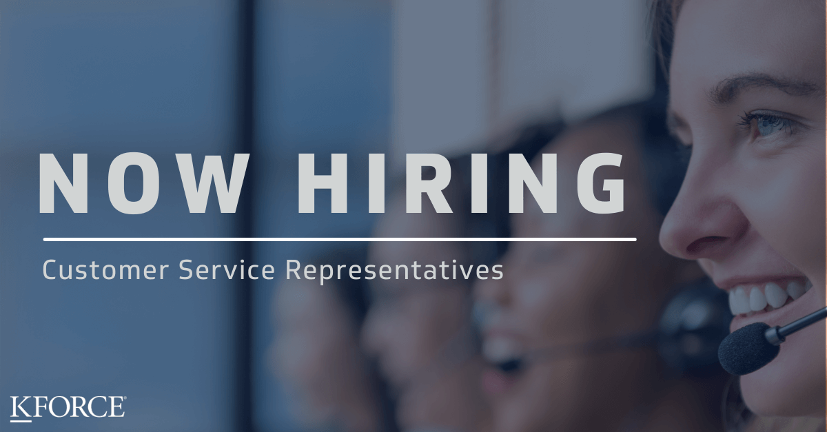 Now Hiring Customer Service Representatives