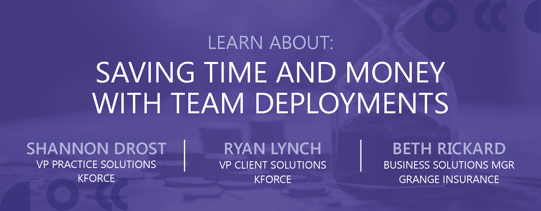 Saving Time and Money With Team Deployments